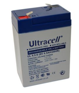 Ultracell UL4.5-6 6V 4.5Ah Bleibatterie