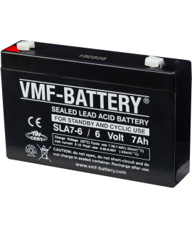 VMF SLA7-6 6V 7Ah Blei-Säure-Batterie