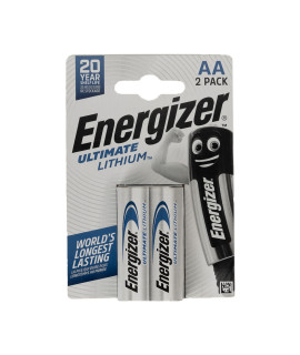 2 AA Energizer Ultimate Lithium L91 - 1.5V
