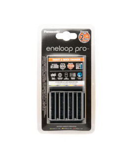 Panasonic Eneloop BQ-CC55 ladegerät + 4 AA Eneloop Pro (2500mAh)