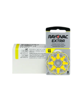 80x 10 Rayovac Extra Hörgerätebatterien