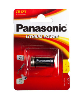 10x CR123A Panasonic Photo Power - blister - 3V