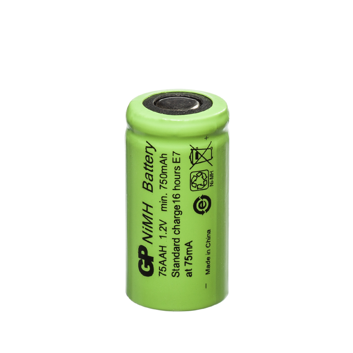 2/3 AA - 750mAh - 1,2V - Oplaadbare batterijen |