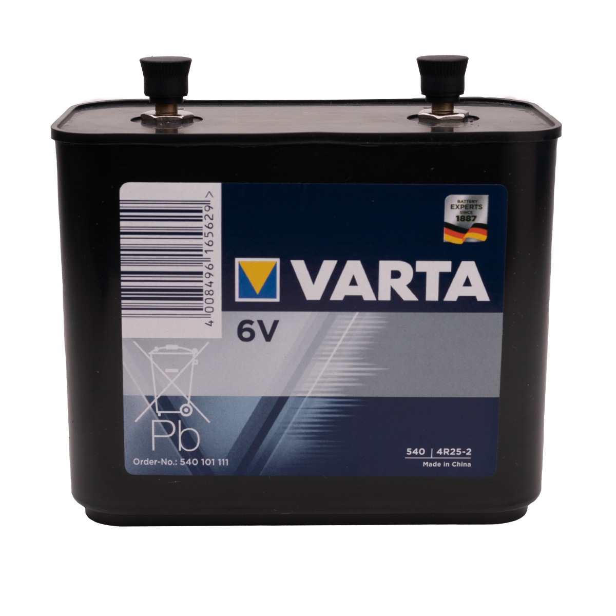Zilver Kroniek Kwaadaardig Varta Zink-kool 540/4R25-2 - 6V 17Ah - Overige formaten - Alkaline -  Wegwerpbatterijen | NKON