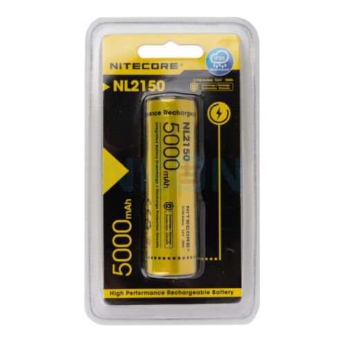 Nitecore 21700 NL2150 5000mAh - 5A