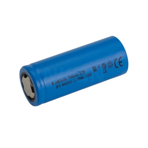Rechargeable batteries - 26650