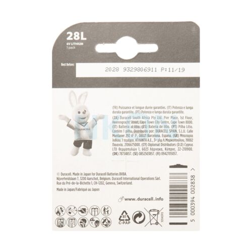 PX28L LITIO - Duracell - High Power Lithium, Blister Da 1 Pc - Giemme - Foto 3