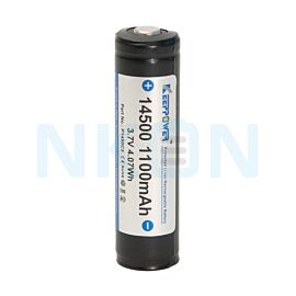 Keeppower 14500 1100mAh (protégé) - 2A