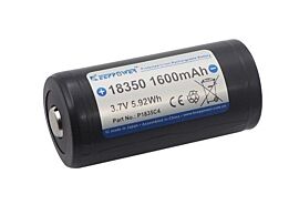 Keeppower 18350 1600mAh (защищеный) - 3A