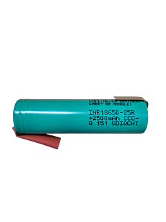 Samsung INR18650-25R 2500mAh - 20A Z-tags