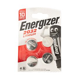 4x Energizer CR2032 - 3V