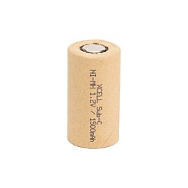 XCell Sub-C Ni-MH - 1500mAh