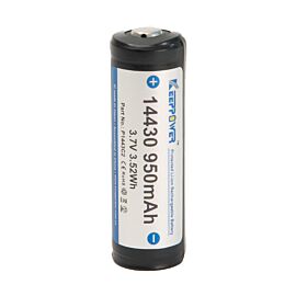 Keeppower 14430 950mAh (protected) - 2A