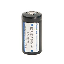 Keeppower RCR123A 800mAh (protected) - 1.6A