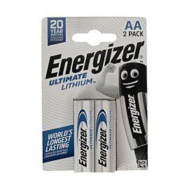 2 AA Energizer Ultimate Lithium L91 - 1.5V