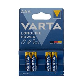 4 AAA Varta Longlife Power - 1.5V