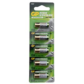 5x GP 23A (A23 / V23GA / MN21) - 12V