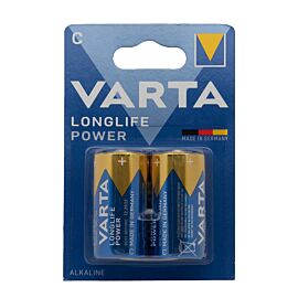2x C Varta Longlife Power - 1.5V