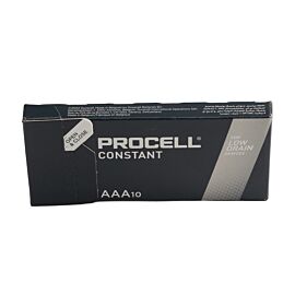 10x AAA Duracell Procell Constant Power - 1.5V