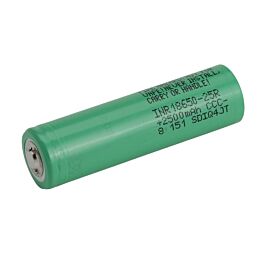 Samsung INR18650-25R 2500mAh - 20A button top