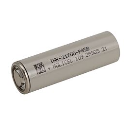Molicel INR21700-P45B 4500mAh - 45A - Parcialmente envolvido