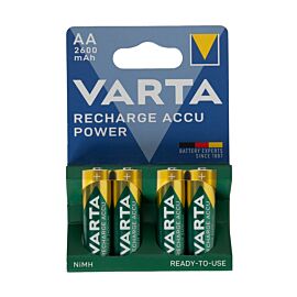 4 AA Varta Recharge Accu Power - 2600mAh