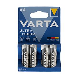 4 AA Varta Ultra Lithium - blister - 1.5V