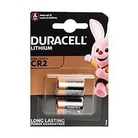 2x CR2 Duracell Lithium - blister - 3V
