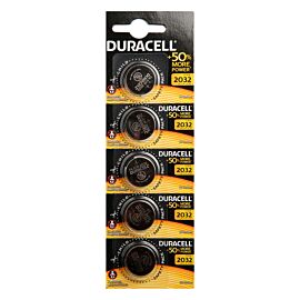 5x Duracell CR2032 - 3V
