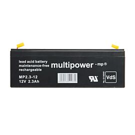 Multipower 12V 2.3Ah Batería de plomo