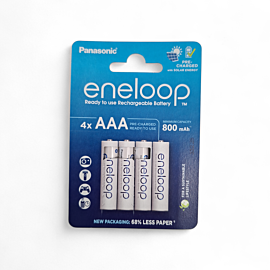 4 AAA Eneloop - 800mAh - картонная упаковка