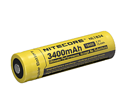 Nitecore 18650 NL1834 3400mAh (protected) - 4A