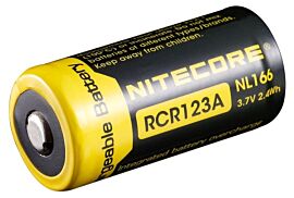 Nitecore RCR123A NL166 650mAh - 4A