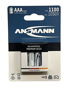 4 AAA Ansmann Typ 1100 Accu - 1050mAh