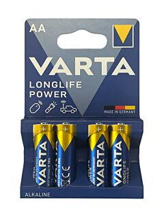 4 AA Varta Longlife Power - 1.5V