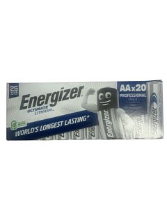 20x AA Energizer Ultimate Lithium L91 - 1.5V