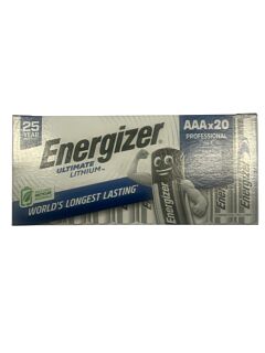 20x AAA Energizer Ultimate Lithium L92 - 1.5V