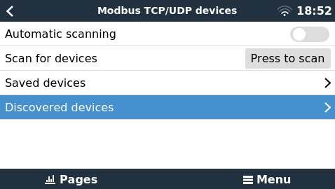 Stap 3: open Discovered devices.